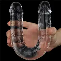 Фото Lovetoy, Китай Двойной фаллоимитатор Lovetoy Flawless Clear Double Dildo 30 см