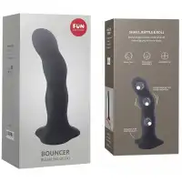 Fun Factory, Германия Фаллос Fun Factory Bouncer со смещенным центром тяжести черный 18 см — купить в Минске Изображение Fun Factory, Германия Фаллос Fun Factory Bouncer со смещенным центром тяжести черный 18 см