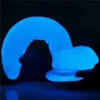 Изображение Lovetoy, Китай Светящийся в темноте фаллос на присоске Lumino Play Dildo 26 см