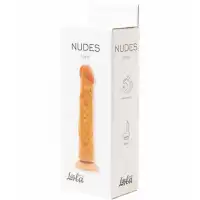 Изображение Lola Toys, Россия Рельефный фаллоимитатор на присоске Nudes Loyal 23 см