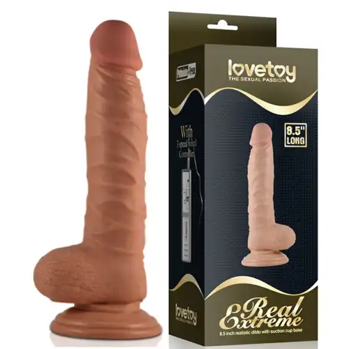 Lovetoy, Китай Реалистичный фаллоимитатор мулат Real Extreme 22 см — купить в Минске Фото Lovetoy, Китай Реалистичный фаллоимитатор мулат Real Extreme 22 см