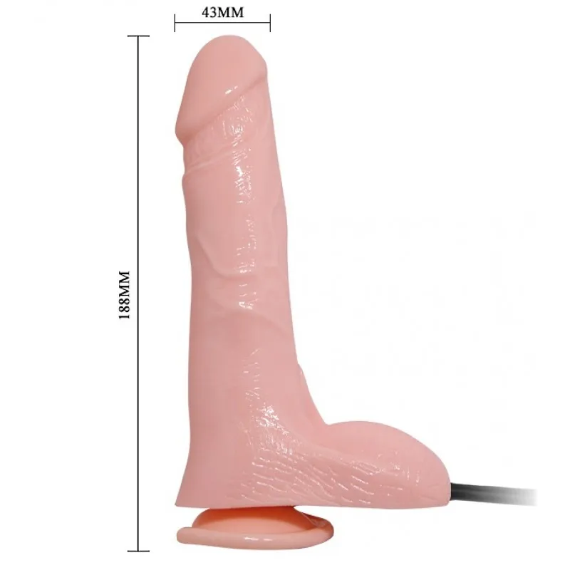 Изображение Baile, Китай Расширяющийся фаллоимитатор на присоске 20 см