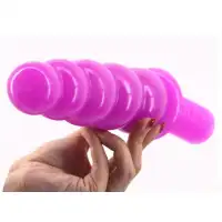 Изображение Qianal sex toys, Китай Розовый анальный жезл Бусины с рукоятью