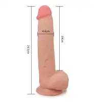 Lovetoy, Китай Большой реалистичный фаллос на присоске Skinlike Soft Cock 8 in — купить в Минске Изображение Lovetoy, Китай Большой реалистичный фаллос на присоске Skinlike Soft Cock 8 in