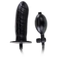 Фото Baile, Китай Расширяющийся фаллоимитатор с грушей Bigger Joy 16 см