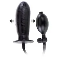 Фото Baile, Китай Расширяющийся фаллоимитатор с грушей Bigger Joy 16 см