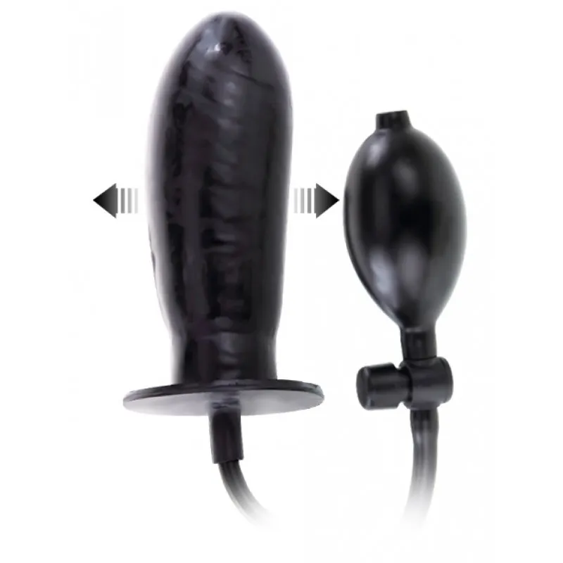 Фото Baile, Китай Расширяющийся фаллоимитатор с грушей Bigger Joy 16 см