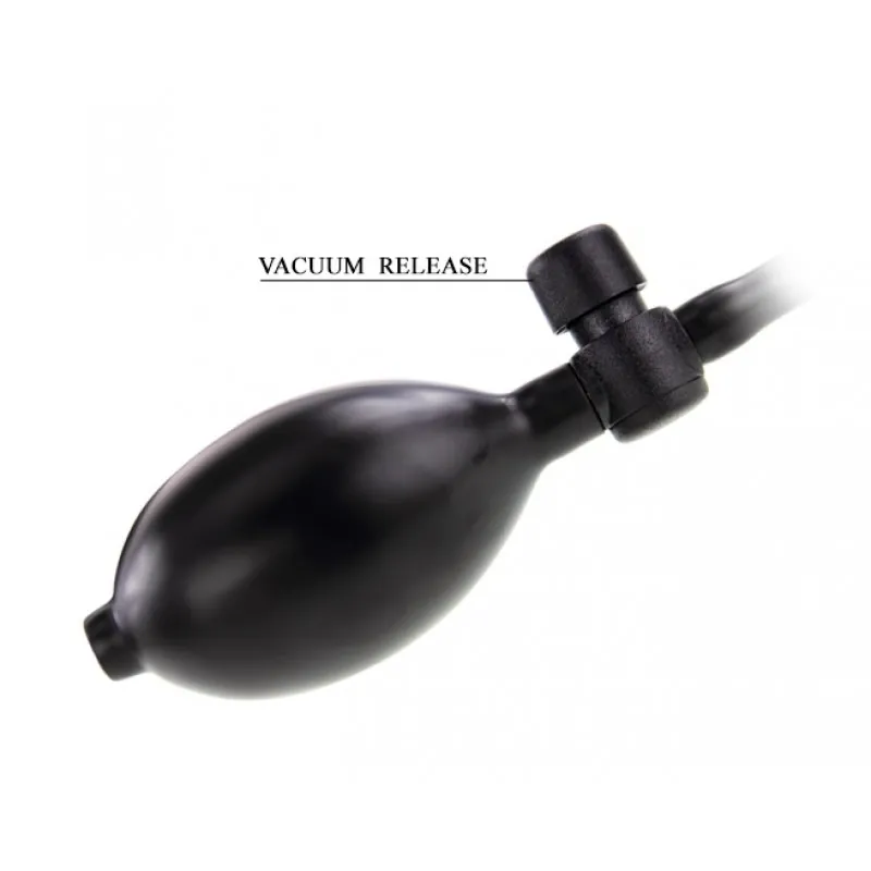 Фото Baile, Китай Расширяющийся фаллоимитатор с грушей Bigger Joy 16 см