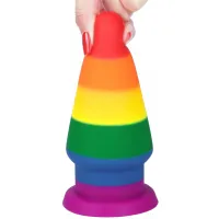 Изображение Lovetoy, Китай Радужная анальная пробка Prider Anal Plug 15 см