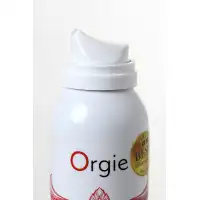 Фото Orgie, Португалия Шипучая увлажняющая пена для эротического массажа Orgie Acqua Croccante Strawberry 150 мл