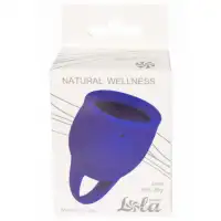 Изображение Lola Toys, Россия Менструальная чаша Natural Wellness Magnolia Iris Blue 20 мл