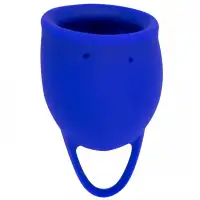 Изображение Lola Toys, Россия Менструальная чаша Natural Wellness Magnolia Iris Blue 20 мл