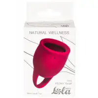 Фото Lola Toys, Россия Менструальная чаша Natural Wellness Peony Wine Red 15 мл
