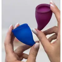 Fun Factory, Германия Менструальная чаша Fun Factory Fun Cup Size B 30 мл — купить в Минске Изображение Fun Factory, Германия Менструальная чаша Fun Factory Fun Cup Size B 30 мл