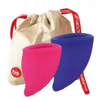 Фото Fun Factory, Германия Набор менструальных чаш Fun Factory Fun Cup Explore Kit Size A 20 мл + Size B 30 мл