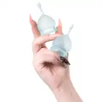 Фото Satisfyer, Германия Набор менструальных чаш Satisfyer Feel Good, салатовый