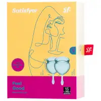 Фото Satisfyer, Германия Набор менструальных чаш Satisfyer Feel Good, салатовый