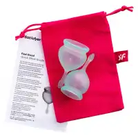 Фото Satisfyer, Германия Набор менструальных чаш Satisfyer Feel Good, зеленый