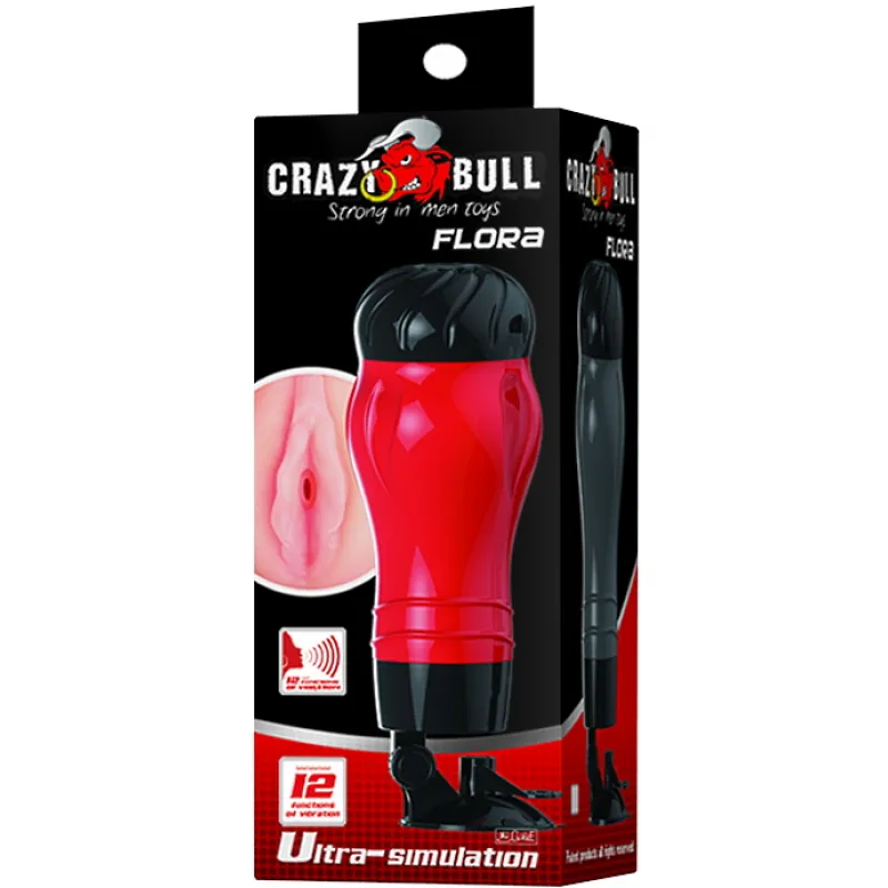Фото Baile, Китай Мастурбатор вагина на присоске с вибрацией и звуком Crazy Bull Maurice