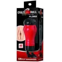 Фото Baile, Китай Мастурбатор-вагина с вибрацией Crazy Bull Flora на присоске