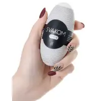 Изображение Svakom, США Мастурбатор-яичко Svakom Hedy белый, 14 см
