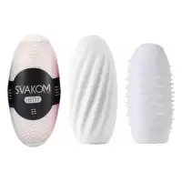 Изображение Svakom, США Мастурбатор-яичко Svakom Hedy белый, 14 см