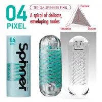 Фото Tenga, Япония Мастурбатор Tenga Pixel Spinner