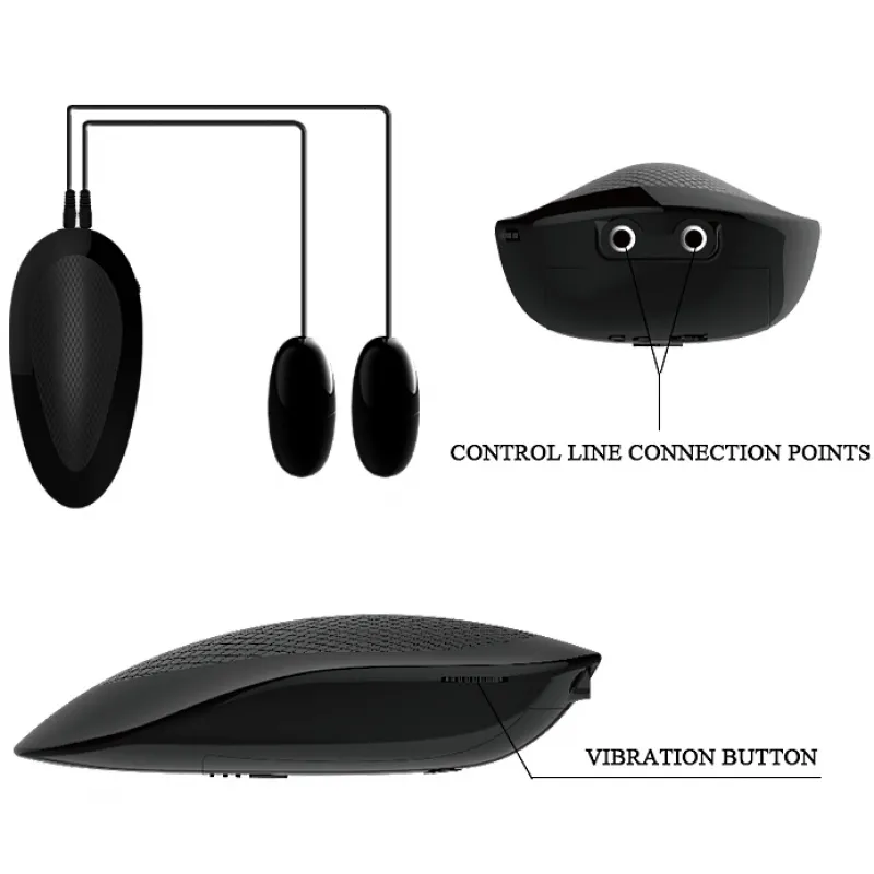 Фото Baile, Китай Мастурбатор Crazy Bull с двумя отверстиями и двойным виброяйцом