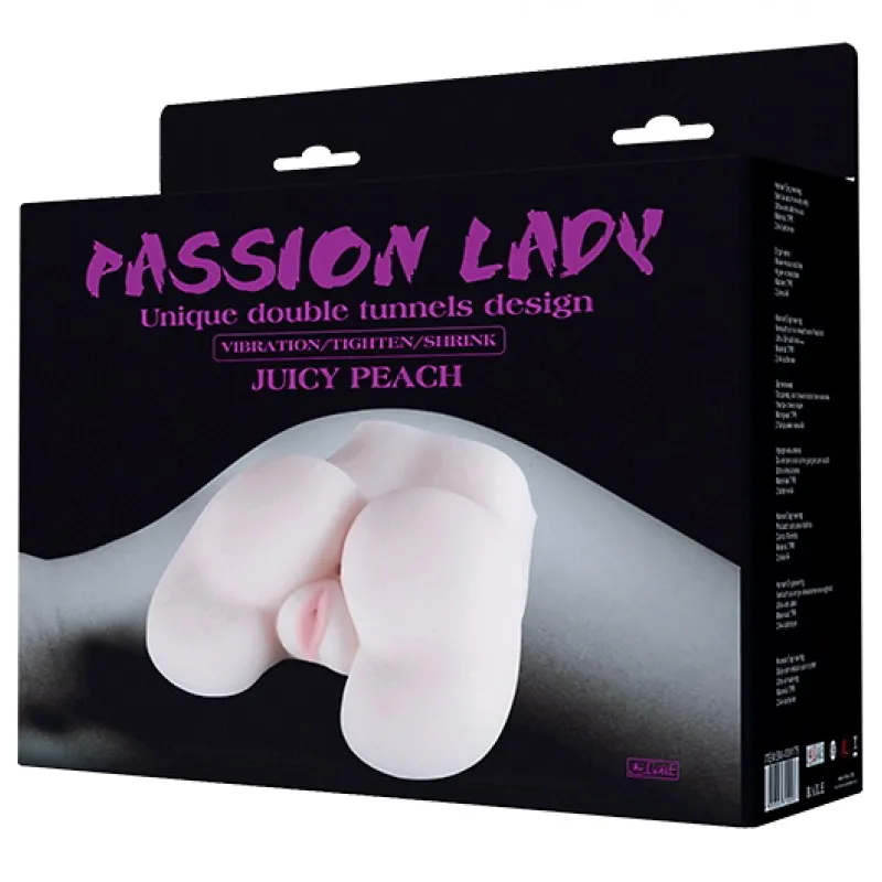 Фото Baile, Китай Мастурбатор с вибрацией Passion Lady Juicy Peach