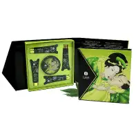 Изображение Shunga, Канада Эротический набор Shunga Geishas Secret Organica Exotic Green Tea, зеленый чай