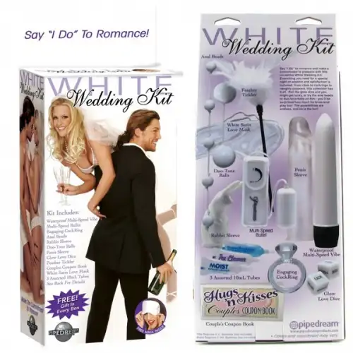 Изображение PipeDream, США Набор секс игрушек White Wedding Kit