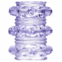 Изображение Lola Toys, Россия Насадка на пенис Rings Armour purple