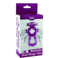 Изображение Lovetoy, Китай Виброкольцо розовое Beefcake Dual Rings Vibe