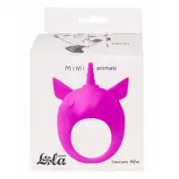 Фото Lola Toys, Россия Эрекционное виброкольцо Mimi Animals Unicorn Alfie Purple