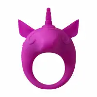 Фото Lola Toys, Россия Эрекционное виброкольцо Mimi Animals Unicorn Alfie Purple