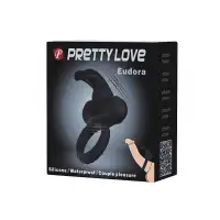 Фото Pretty Love, Китай Эрекционное кольцо с вибрацией и дополнительной стимуляцией