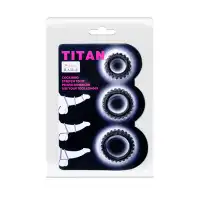 Baile, Китай Набор из трёх эрекционных колец Titan — купить в Минске Фото Baile, Китай Набор из трёх эрекционных колец Titan