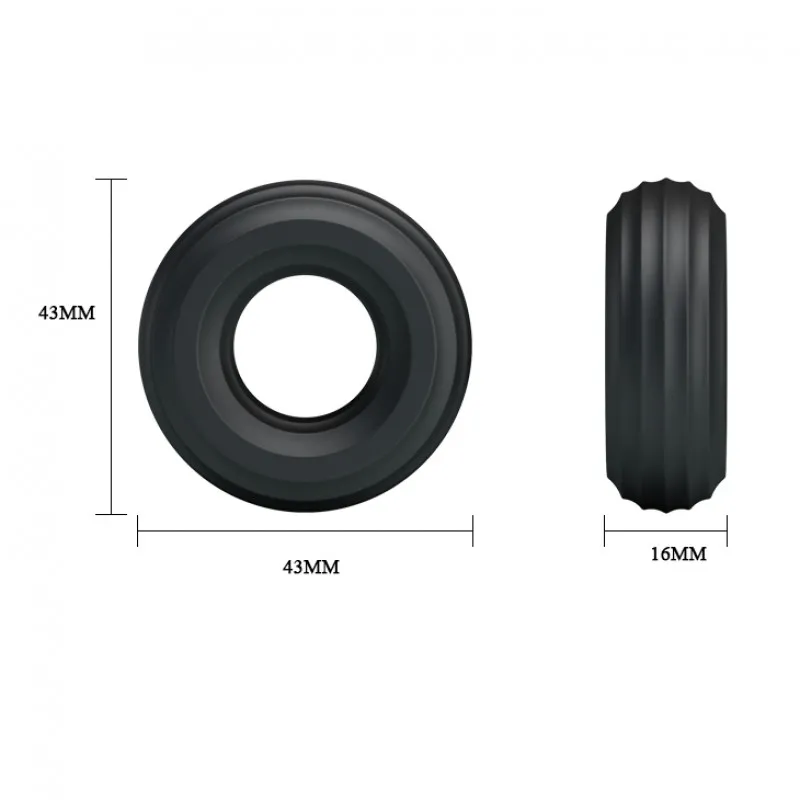 Фото Baile, Китай Набор из трёх разных эрекционных колец Ring