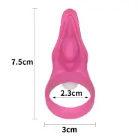 Фото Lovetoy, Китай Виброкольцо Power Clit Silicone Cockring розовое