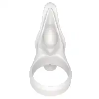Изображение Lovetoy, Китай Виброкольцо Power Clit Silicone Cockring белое