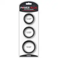 Фото Lovetoy, Китай Набор из 3 плоских эрекционных колец Power Plus Soft Silicone Pro Ring