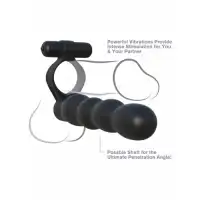 Фото PipeDream, США Вибро-кольцо для двойного проникновения Fantasy C-Ringz Posable Partner Double Penetrator