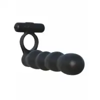 Фото PipeDream, США Вибро-кольцо для двойного проникновения Fantasy C-Ringz Posable Partner Double Penetrator