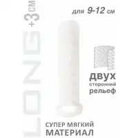 Фото Lola Toys, Россия Фаллоудлинитель с кольцом Homme White Long + 3 см