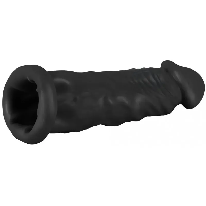 Изображение Orion, Германия Удлиняющая черная насадка на пенис Silicone Extension + 4 см