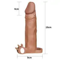 Изображение Lovetoy, Китай Удлиняющая насадка мулат Penis Extension Sleeve плюс 5 см