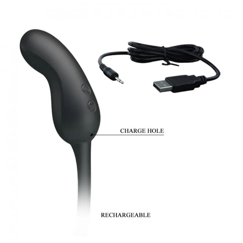 Фото Pretty Love, Китай Насадка силиконовая Pretty Love с анальным вибростимулятором