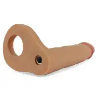 Изображение Lovetoy, Китай Насадка для двойного проникновения с вибрацией The Ultra Soft Double 15 см