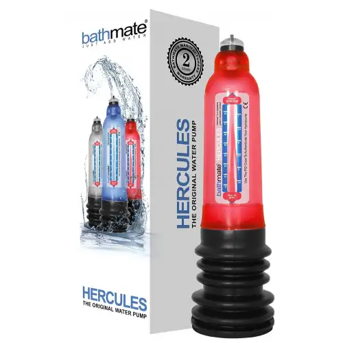 Фото Bathmate, Великобритания Гидропомпа Bathmate Hercules красная