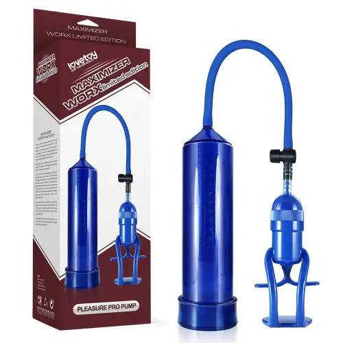 Фото Lovetoy, Китай Вакуумная помпа Maximizer Worx Pleasure Pro Pump голубая